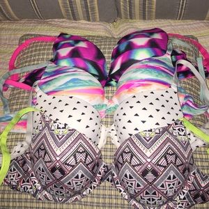 4 pc  PINK Victoria Secret Bra  Bundle