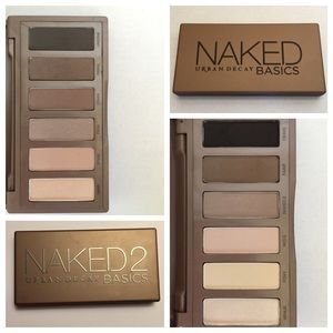 Naked Basics and Naked 2 Basics Palettes