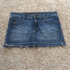 Abercrombie and Fitch denim mini skirt