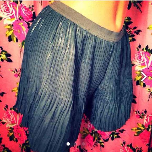 Free People Dresses & Skirts - Free people gray culotte shorts gunmetal boho chic