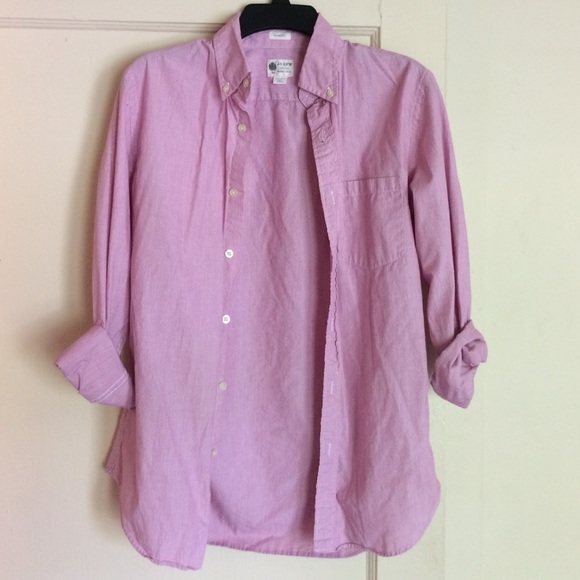 Pink button up