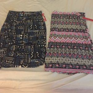 2 FOR 1!!! Plus size woman skirts