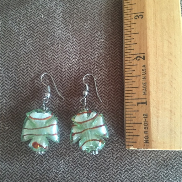 Murano glass earrings - Picture 2 of 3