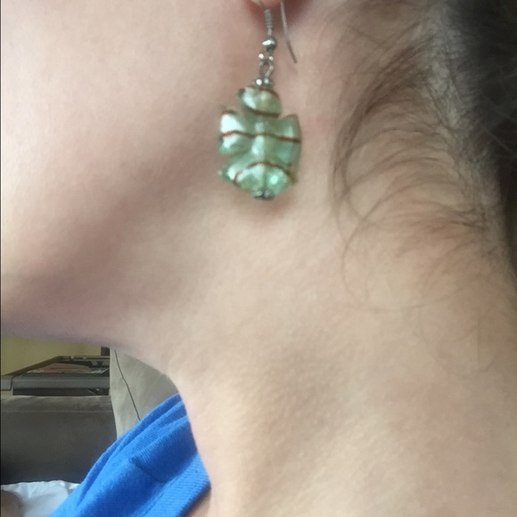 Murano glass earrings - Picture 3 of 3