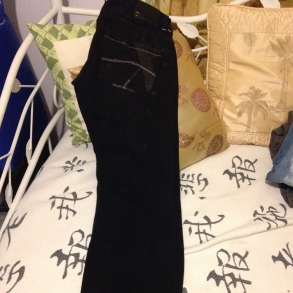 Armani black jeans