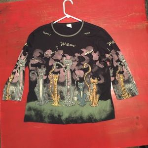 Jess and Jane cat shirt