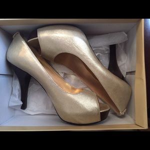 Gold Michael Kors Heels