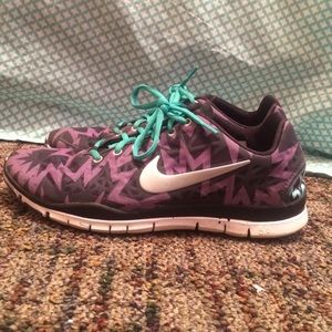 Nike Frees with unique pattern