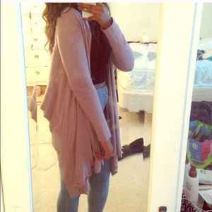 pink BCBG cardigan