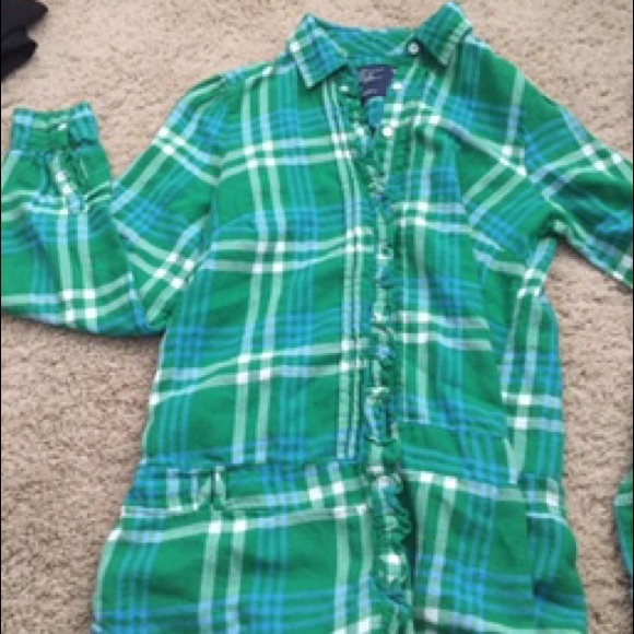 American eagle flannel style shirt