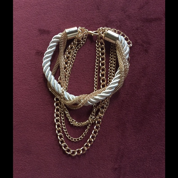 Rope and Chain Bracelet