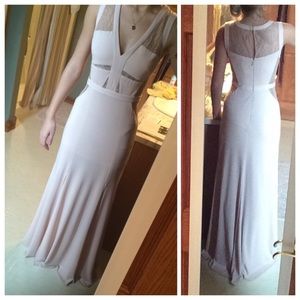 BEAUTIFUL light pink peekaboo lace dress