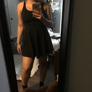 Black VS-PINK short dress