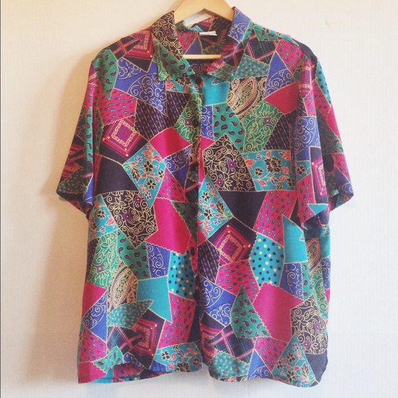 Festival Gypsy Boho Oversized Shirt - Picture 2 of 3