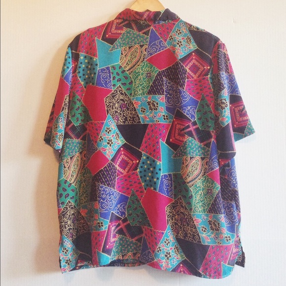 Festival Gypsy Boho Oversized Shirt - Picture 3 of 3