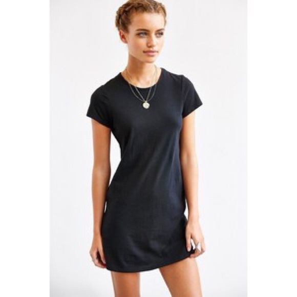 NWT urban outfitters bycorpus black t-shirt dress