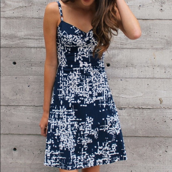 Ticci Tonetto Geo Corset Dress