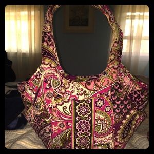 A Vera Bradley purse with wallet