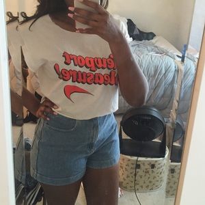Vintage/Thrifted Newport pleasures! crop top