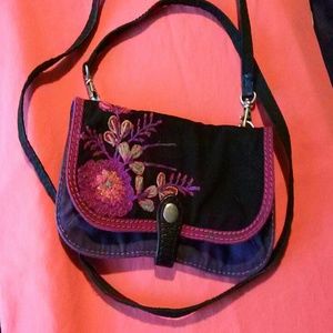 NWOT! Boho Lucky Brand Cross-Body/Clutch