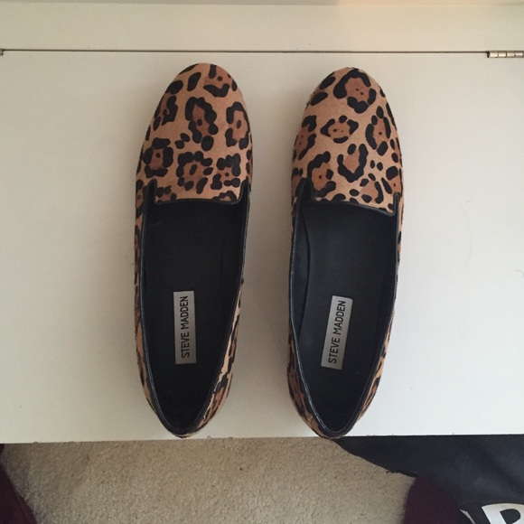 Leopard Print Steve Madden Croquetl Loafers