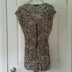 Leopard Romper