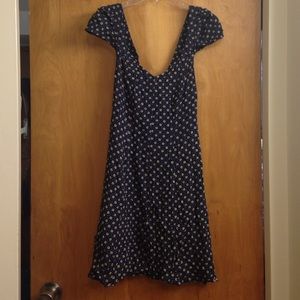 Flower Sundress with Crisscross Back