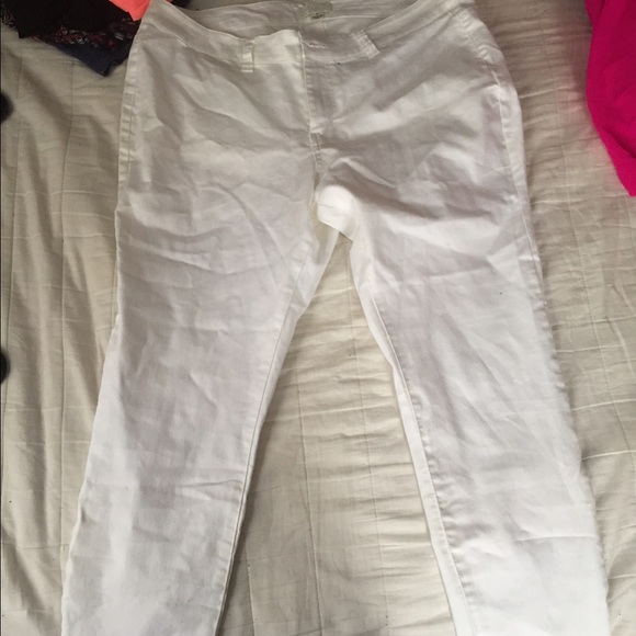 White jeans