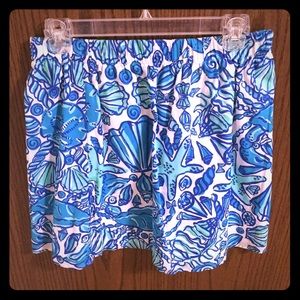 Lilly Pulitzer Sailors Valentine skirt, medium