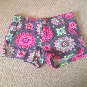 Colorful flower shorts from old navy!!