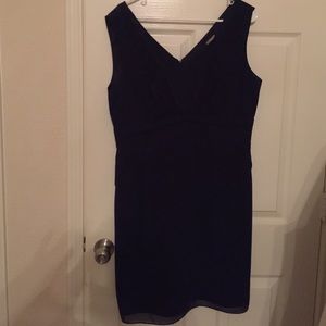 Navy Cremieux dress