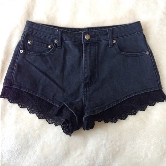Crochet shorts