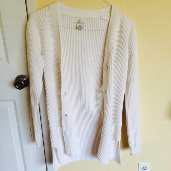White Knit Cardigan