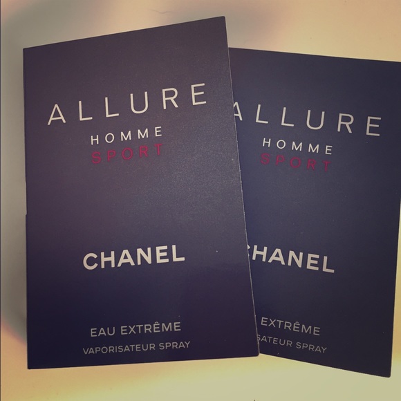2 Men's Chanel Allure Homme Sport Sample