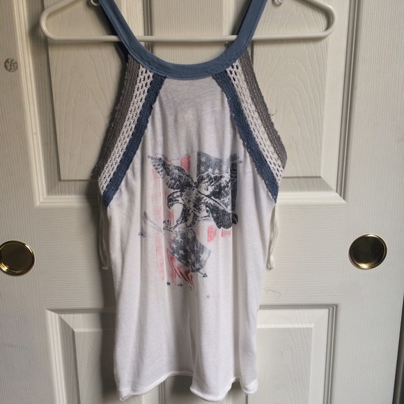 Free people crotchet tank top