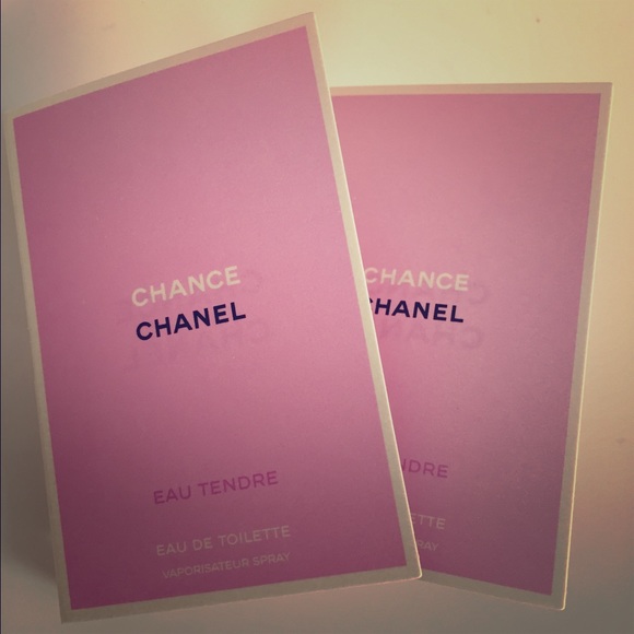 SOLD  Sample Sized Chanel Chance Purple Eau Tendre