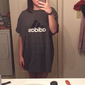 Oversized Adidas T-Shirt or Dress