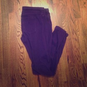 purple leggings