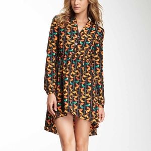 SOLD: Romeo & Juliet Couture Bird Print Dress