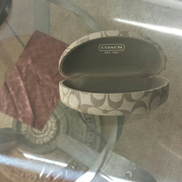 Coach sunglass case