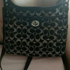 Coach cross body purse