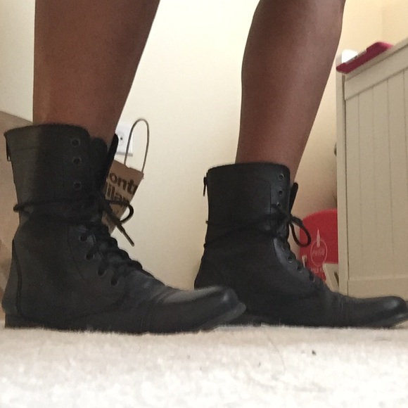 Steve Madden combat boots
