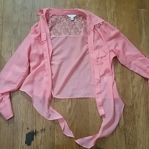 Silk tie top