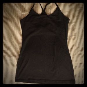 Power y black top. Size 6