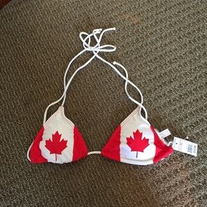 Canadian flag bikini top🇨🇦