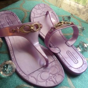 🌸Coach Pennie 2 Jelly Sandals