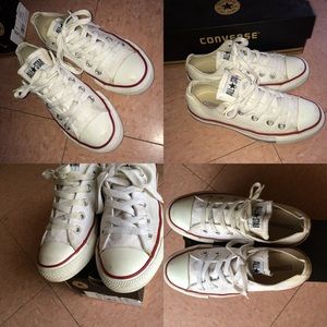 White All Star Converse.