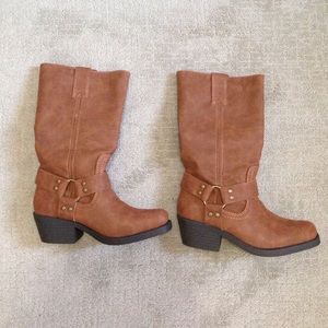Forever21 Faux Suede Riding Boots
