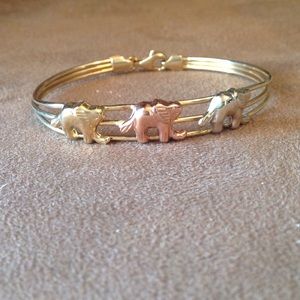 Three Elephants bracelet