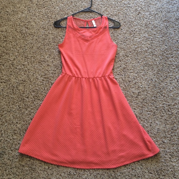 Coral maxi dress!